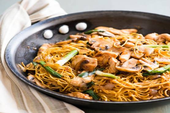 Mushroom Chowmein
