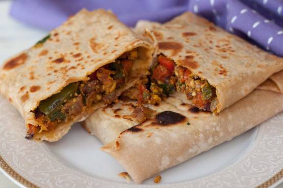 Veg Mughlai Paratha