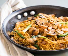 Mushroom Chowmein