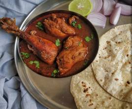 Desi Chicken Chapati