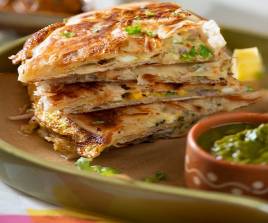 Chicken Mughlai Paratha